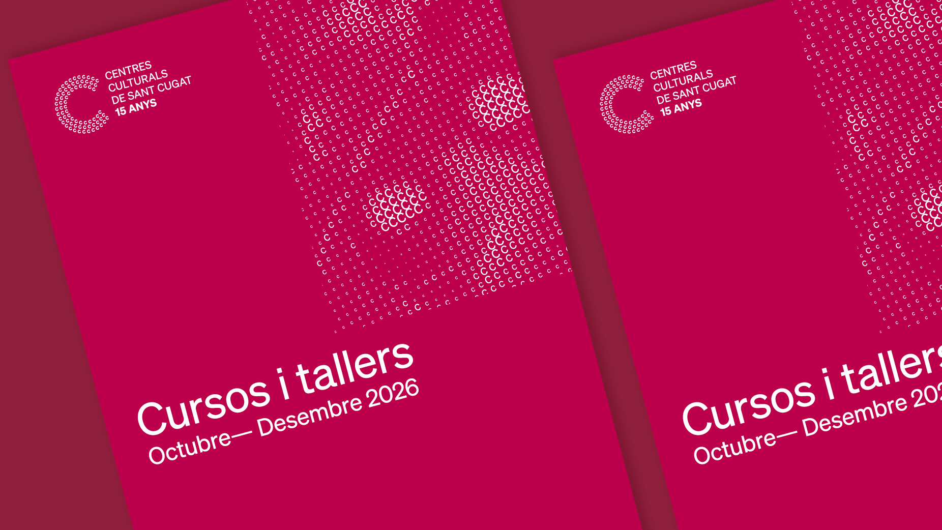 Descarrega el nou catàleg de Cursos i Tallers