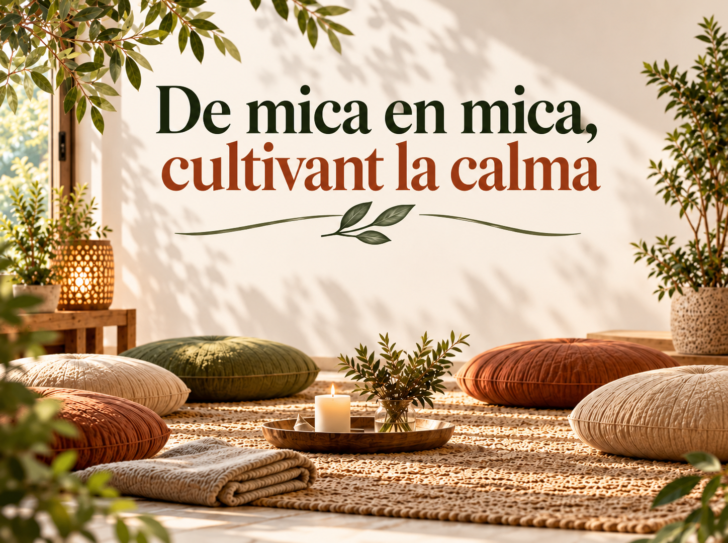 Taller. De mica en mica, cultivant la calma