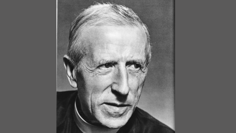 Conferència. «La cosmovisió de Pierre Teilhard de Chardin. De la litosfera a la noosfera i el Punt Omega»