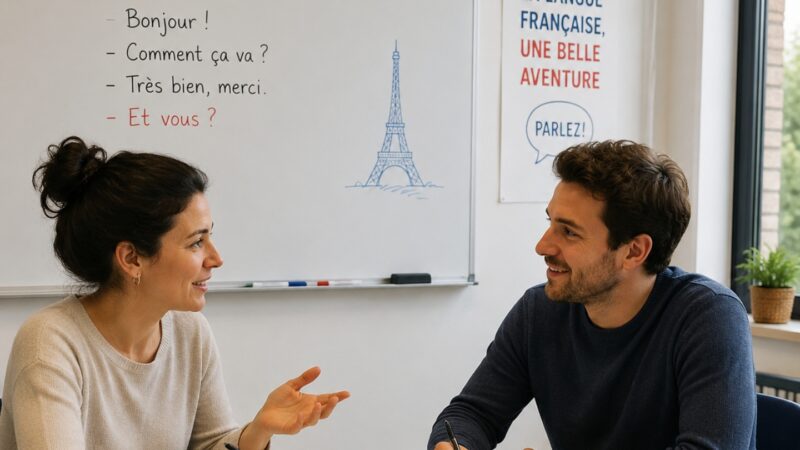 Conversa en francès (nivell mitjà-alt). Grup A