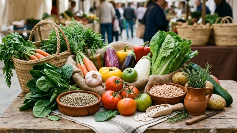 Cuina de mercat (octubre) – Verdures i llegums